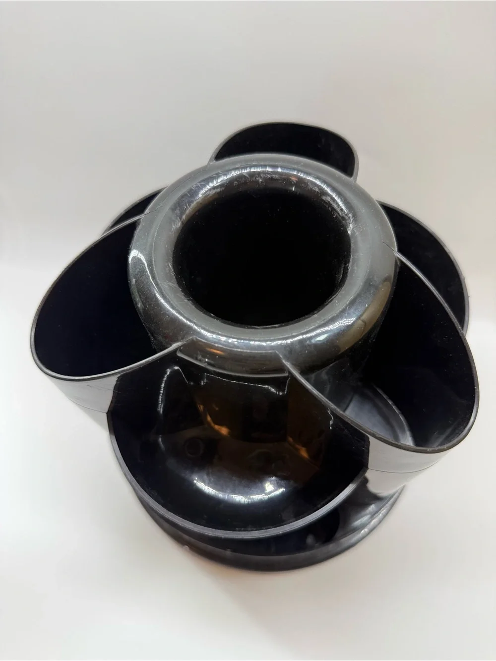 Rotating Desk Organizer Caddy - Black